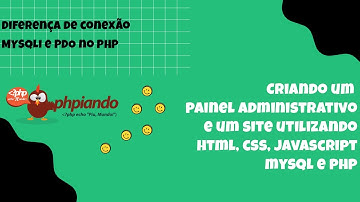 Parte 27 |#PHP| - Diferença de conexão MYSQLi e PDO no PHP