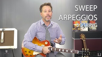 Sweep Arpeggio Series - 3 String Malmsteen Style