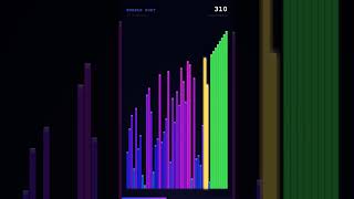 La belleza del Bubble Sort: 47 barras 🌈