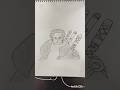 Zoro Pencil Sketch ✏️ | One Piece Fanart | Roronoa Zoro Drawing #anime #fanart #youtubeshorts #short