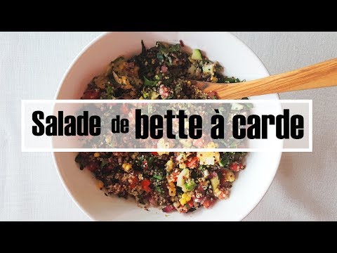 Vidéo: Bette à Carde - Salade De Betteraves