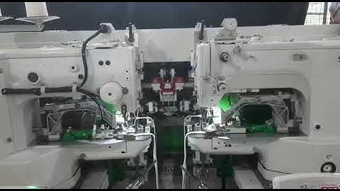 SP-F156 Draw Cord Ends Insert and Bar tack Machine