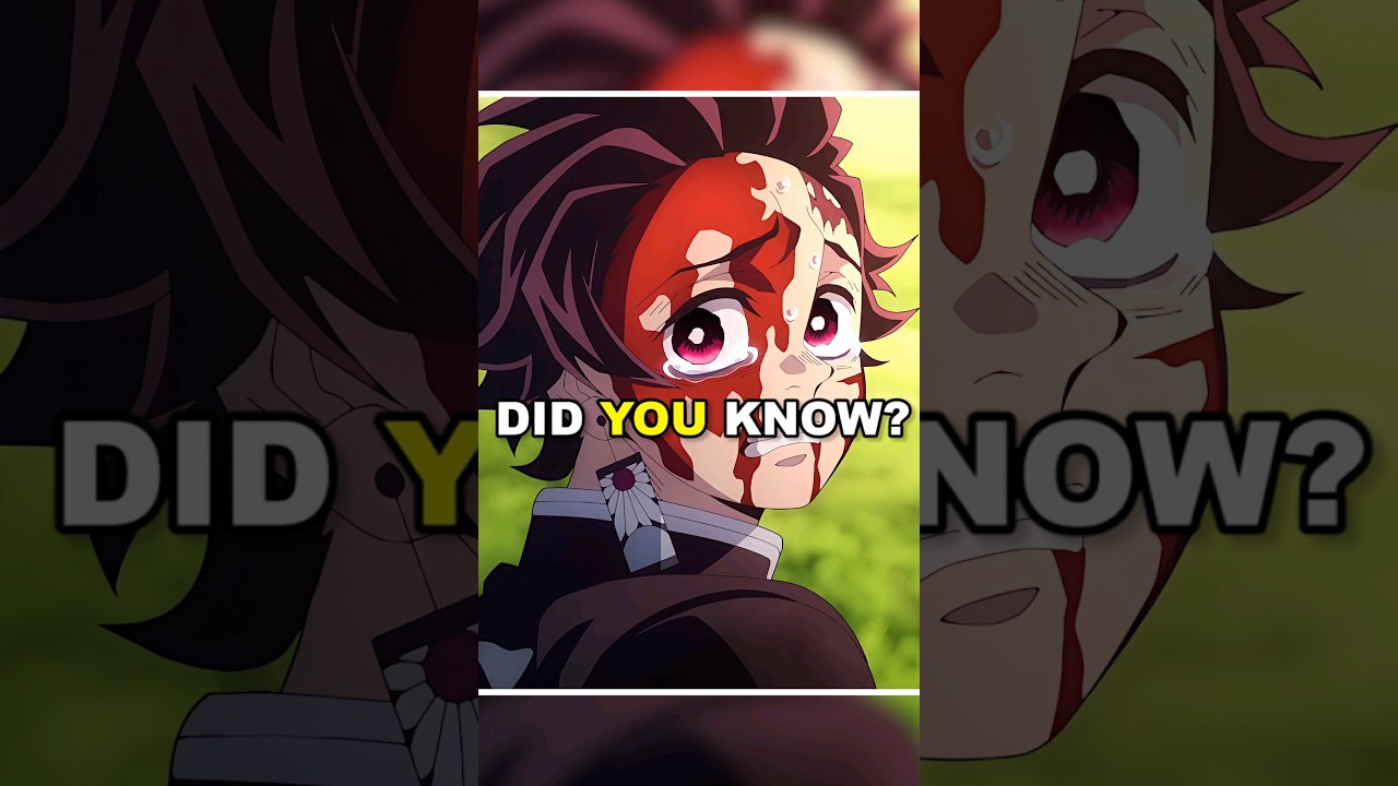 TANJIRO FACTS YOU DIDN'T KNOW 😱 #tanjiro #demonslayer #animes #weeb
