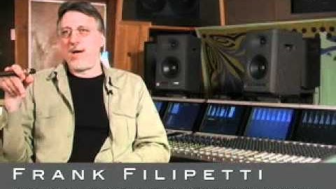 JBL: Frank Filipetti Studio at Right Track Recording