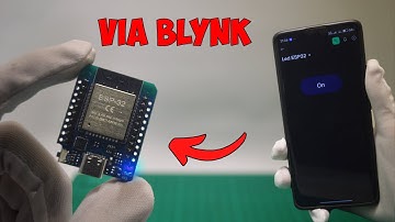 Control ESP32 LED from Your Phone Using Blynk (Code In Description)
