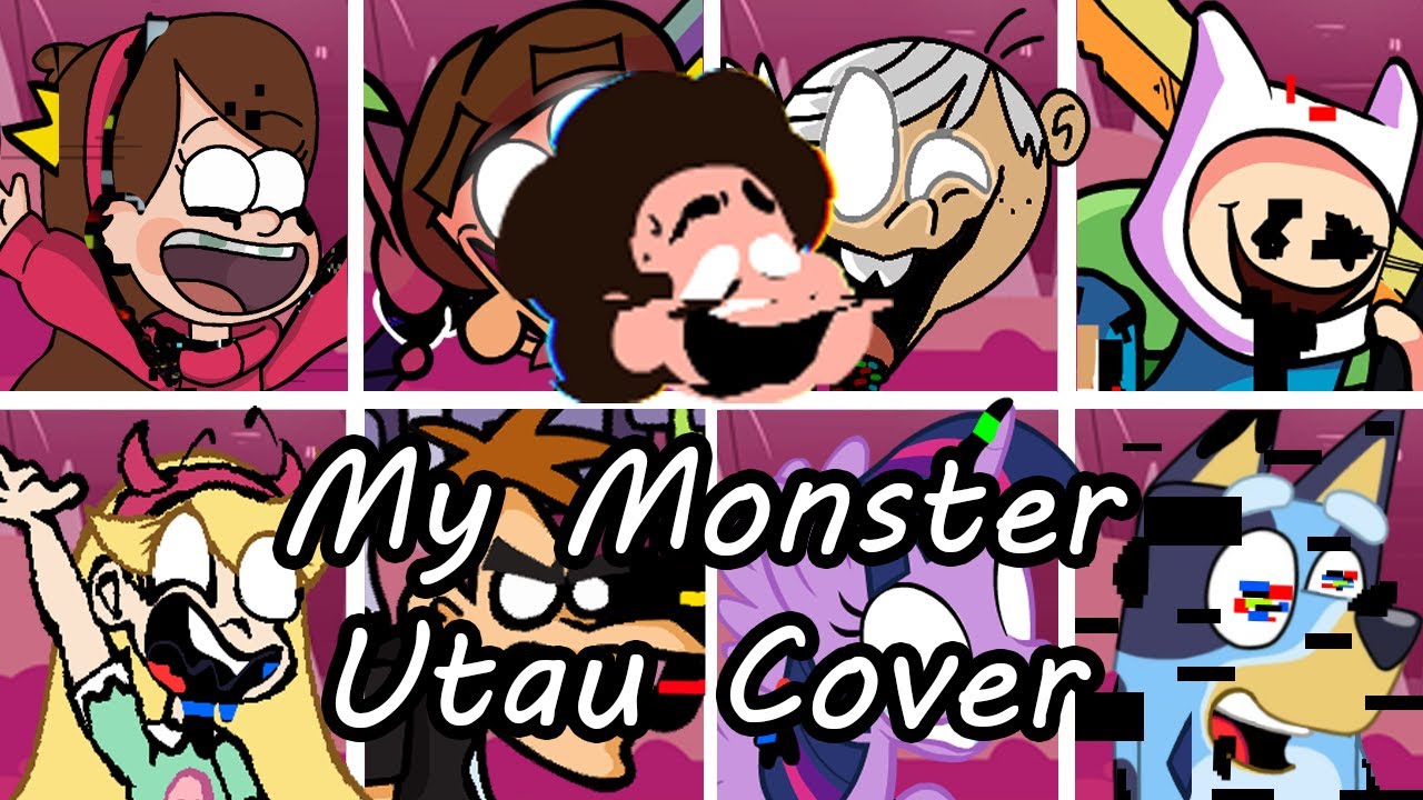 My Monster but Every Turn a Different Character Sings (FNF