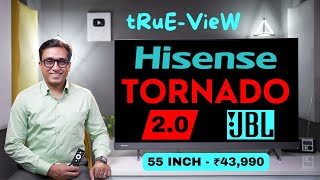 Hisense Tornado 2 TV  Best TV in India 2022  Hisense A7H Tornado TV