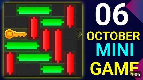 Mini Game Today 6 October Hamster Kombat How To Solve Mini Game Puzzle in Hamster Kombat 100%