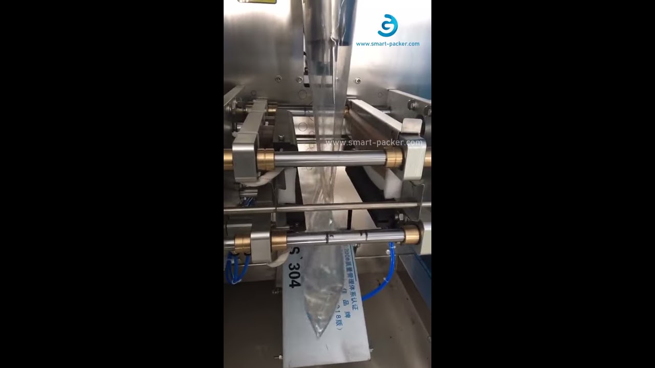 Ölsauce flüssiger Wasserbeutel Beutel Form füllen Siegel ...
