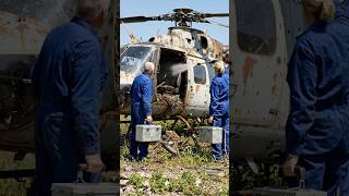"Abandoned Airplane Revival: From Scrap to Spectacular Flight#shortsvideo