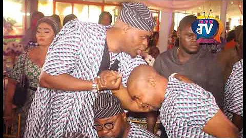 MC Oluomo Celebrates Father In-law Final Burial In Style