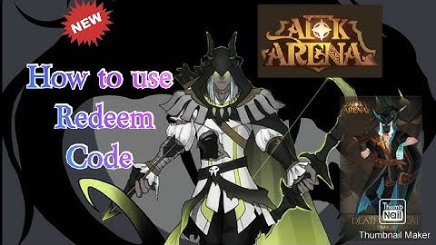 [AFK ARENA] How to use Redeem Code 2021🔥