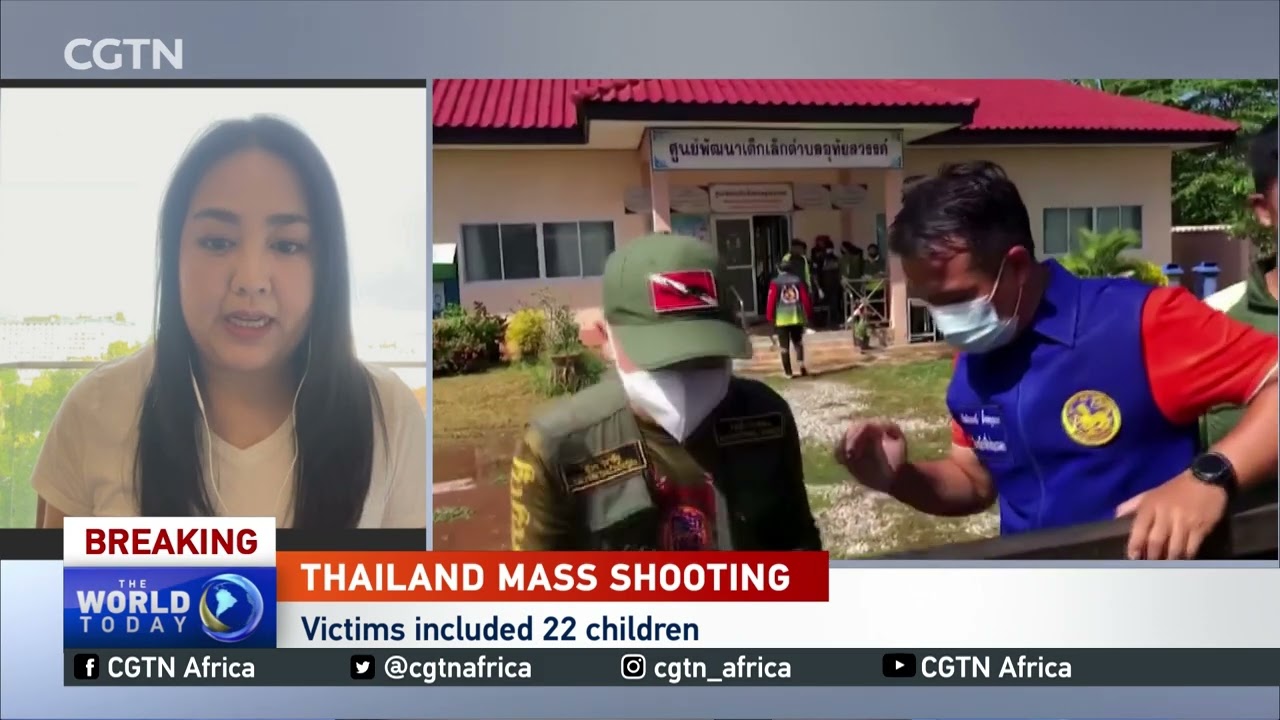 Thai gunman kills 38 in a mass shooting