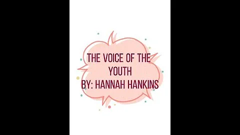 The Youth of the Nation | Hannah Hankins