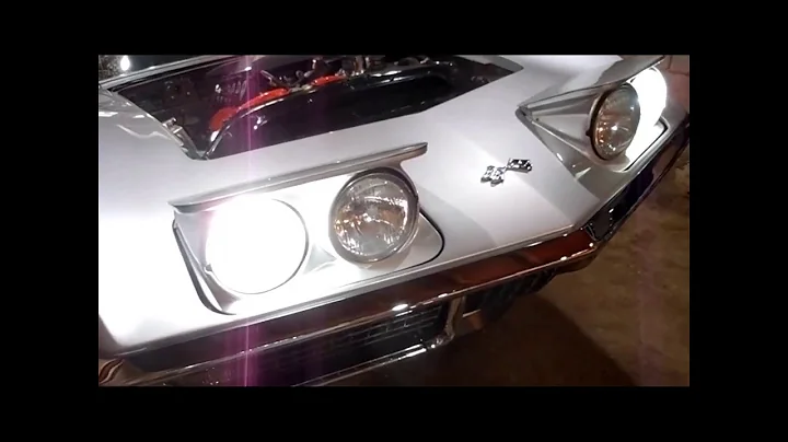 Corvette C3 headlight Electric Conversion