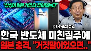 "삼성이 일본 기업 다 잡아먹는다" 한국 반도체 미친질주에 일본 패닉 "차라리 거짓말이었으면.." (호사카 유지 교수/ 3부)