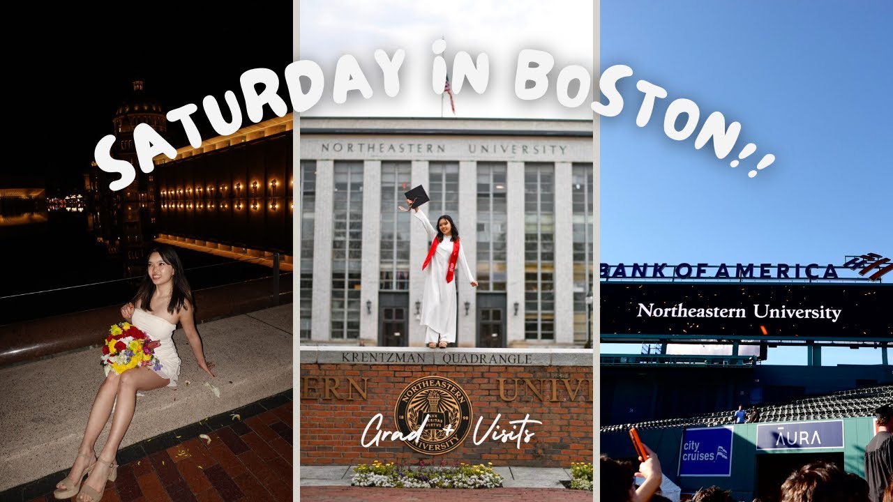 Northeastern Grad + a Day in the Life in Boston!! Vlog // Uni ...
