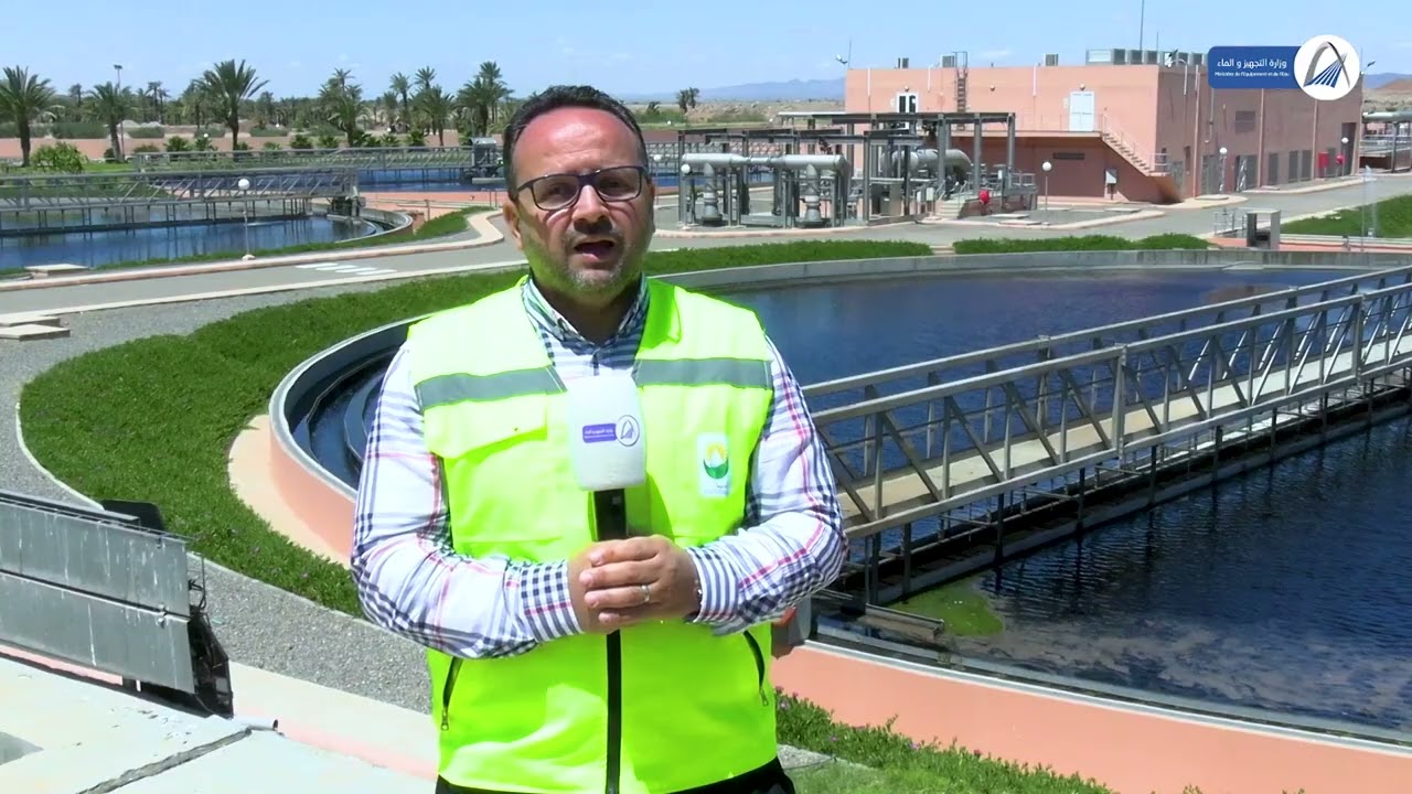 محطة معالجة وإعادة استعمال المياه العادمة بمراكش، تعد من أكبر المحطات وطنيا وإفريقيا