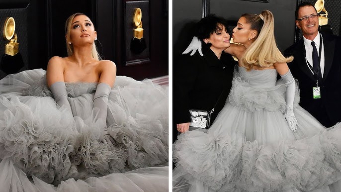 Grammys 2015 Red Carpet Fashion See what you missed-Ariana Grande in Versace, BRABBU
