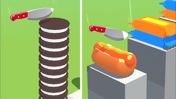 Slice It All Gameplay! Satisfying and Relaxing ASMR Slicing Video