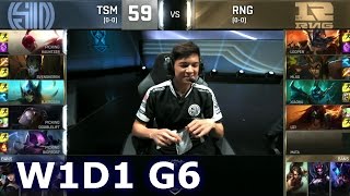 TSM vs RNG - Week 1 Day 1 | Group D LoL S6 World Championship 2016 W1D1 | TSM vs Royal Never Give Up