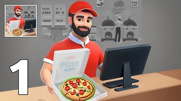 Pizza Shop Simulator 3D - Gameplay Walkthrough Part 1 - manager your business (IOS, Android)