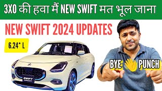 New Maruti Swift 2024 Review, New Swift Hybrid 2024 Vs Tata Punch and XUV 3xo ?