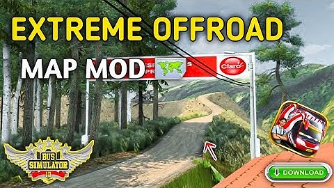 LATEST OFFROAD MAP MOD For Bus simulator Indonesia ✅ // Bussid Map Mod V3.7 #offroadmapmod #map✅😱