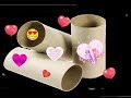 Hermoso regalo para San Valentin con rollos de papel sanitario. Los Hobbies de Yola