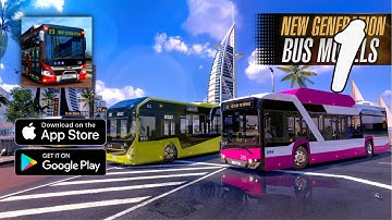 Bus Simulator 2023 Gameplay Walkthrough Part 1 - Route 1 ~ 2 (Android, IOS)
