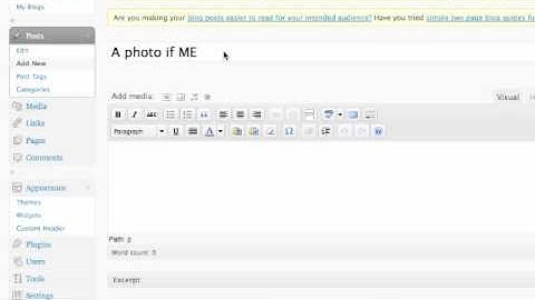 Using Flickr to add a single photo to your Edublog