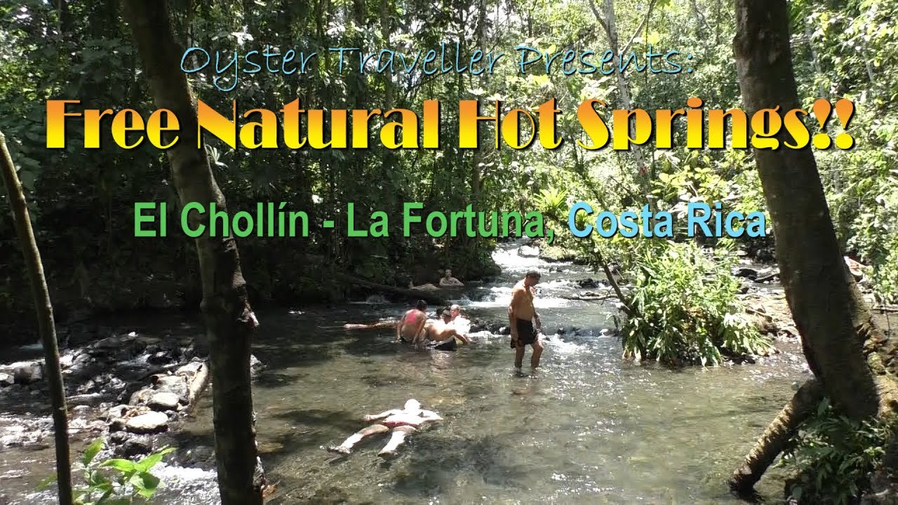 Free Natural Hot Springs in La Fortuna, COSTA RICA YouTube