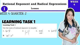 Famous G9- RATIONAL EXPONENTS | LEARNING TASK 1 WEEK 4 Wealth