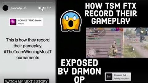 😱DAMON OP INSTA STORY | TSMFTX EXPOSED | DAMON EXPOSED TSMFTX