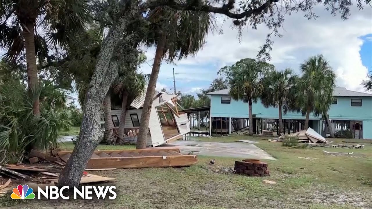 'The house is still here' Residents survey Idalia's destruction of