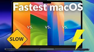 macOS Speed Test: Ventura vs. Sonoma vs. Sequoia vs. Tahoe