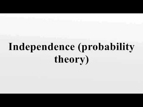 Independence (probability theory)