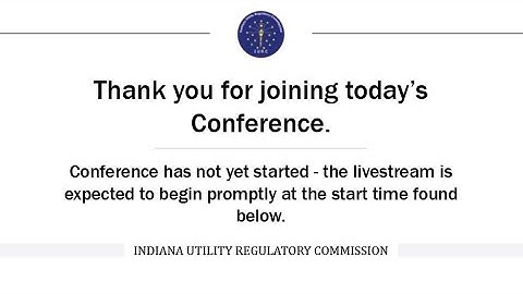 IURC Implementation re: FERC Order 2222 – roundtable meeting