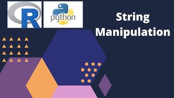 23. String Manipulation in R and Python