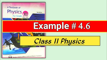 Example 4.6 | Escape Velocity from Moon | Class 11 Physics Chapter 4 Work and Energy (KPK Board) 