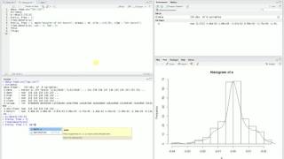 Histogram in R English