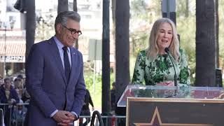 Catherine O'Hara Speaks at Eugene Levy's Hollywood Walk of Fame Ceremony