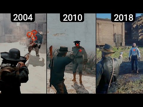 The Dead Eye in RDR1 vs RDR2 vs Revolver is so different and Unique ...