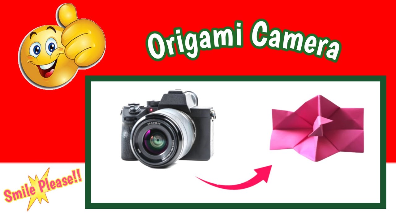 Simple Camera Origami How to make Paper Camera | Origami Camera | कागज का कैमरा | Easy ...