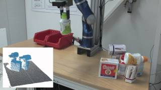 Rigid 3D Geometry Matching for Grasping of Known Objects in Cluttered Scenes
