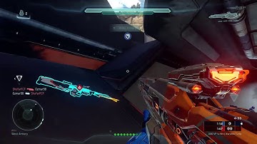 Crazy triple binary rifle kill in halo5