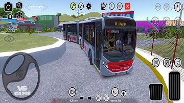 Mercedes Benz Caio Millennium V Articulated Bus - Proton Bus Simulator 2023 Gameplay