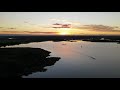 Zachód słońca Sunset Hyperlapse Jezioro Dąbie Szczecin Dji Mavic Air 2