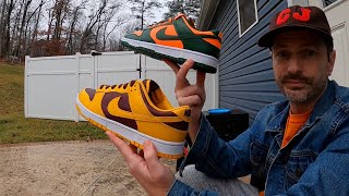 Proof Dunk Low Hype is Dead? - These Pairs Sat!!! - Miami Hurricanes - Arizona State - Nike Dunk Low