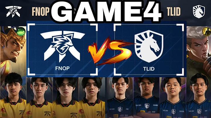 GAME4: TEAM LIQUID ID VS FNATIC ONIC/M6 GRAND FINAL